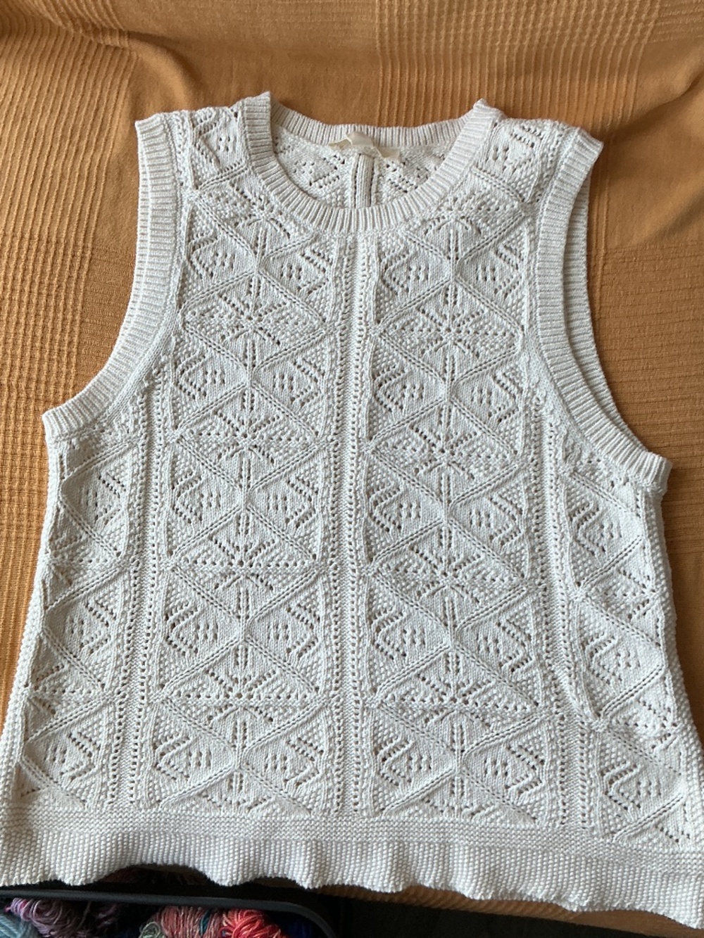 Seasalt Cornwall Doe Path 100% organic cotton vest